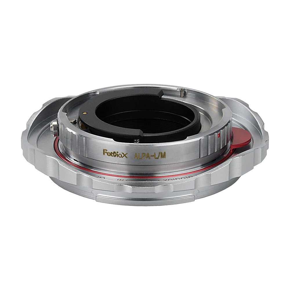 Fotodiox Pro Lens Mount Double Adapter, Alpa 35mm SLR and Leica M Rangefinder Lenses to Fujifilm G-Mount GFX Mirrorless Digital Camera Systems (such as GFX 50S and more)