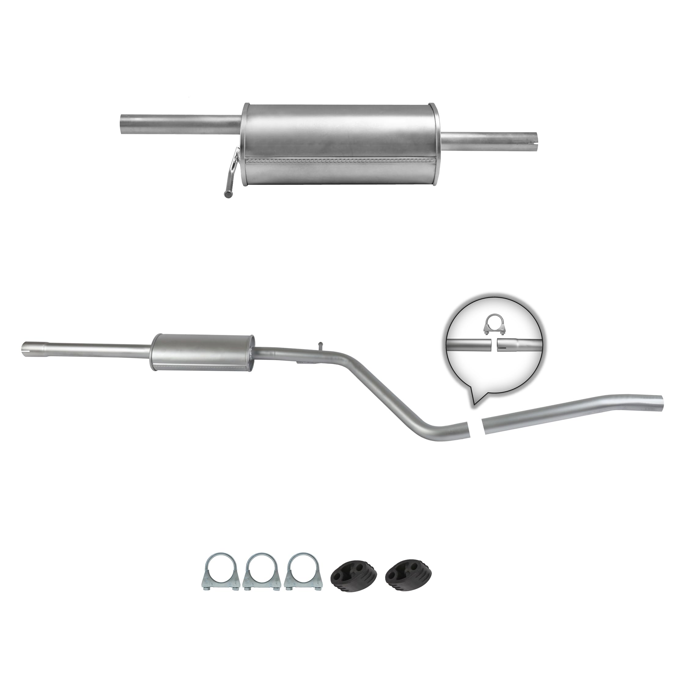 Ferroz Export Remplacement pour tuyau d'échappement DACIA Logan 1.4/1.6 2003-12/2012