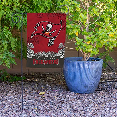 Image of Rico Industries NFL Standard /Primary 13 inch x 18 inch Double Sided Garden Flag - Great Gift for Men, Women, & Fans