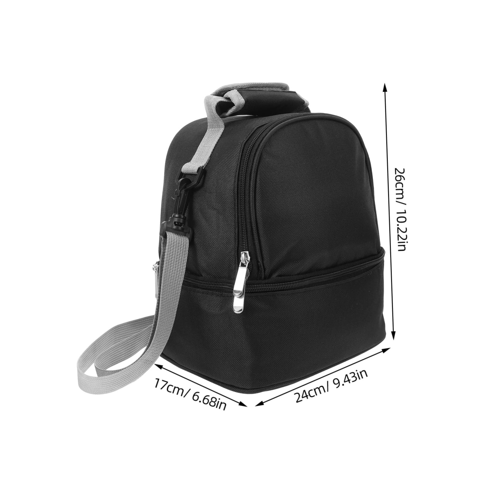 Hemoton Portable Baby Bottle Warmer Insulated Cooler Bag for Breast Milk Storage Baby Bottle Thermal Pouch Stylish Bag for Shopping Travel Hiking