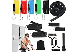 Door Anchor Strap with Resistance Bands Set: Enhance Your Home Workouts