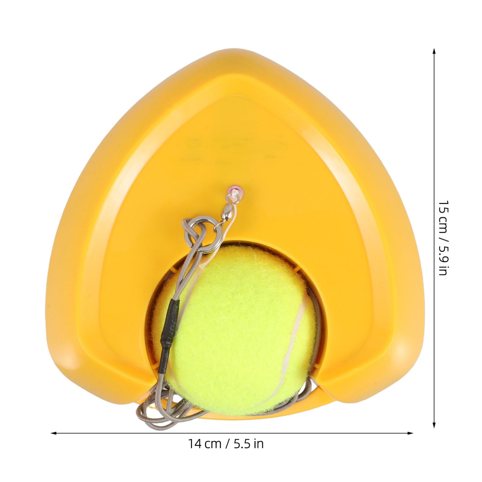 TOYANDONA Base De Entrenamiento De Tenis con Reboteador De Pelota Herramienta De Autoentrenamiento Portátil para Práctica De Tenis Casa o Patio