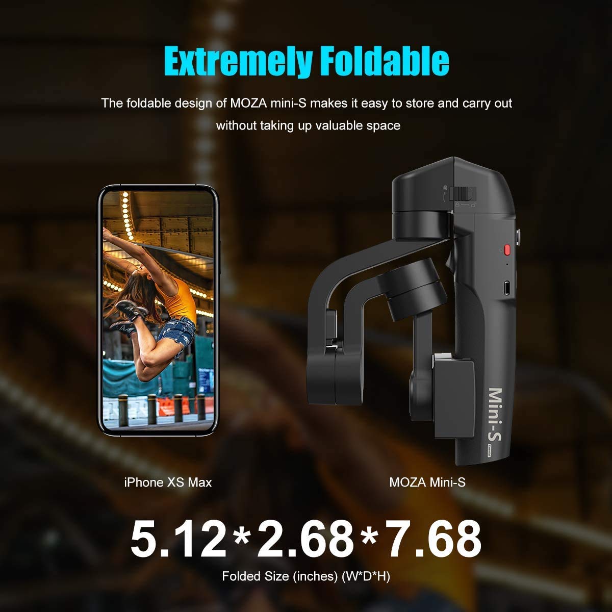 MOZA Mini-S Essential Foldable Phone Gimbal : Amazon.in: Electronics