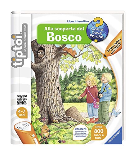 Ravensburger 00656 - Tiptoi Libro alla Scoperta del Bosco …