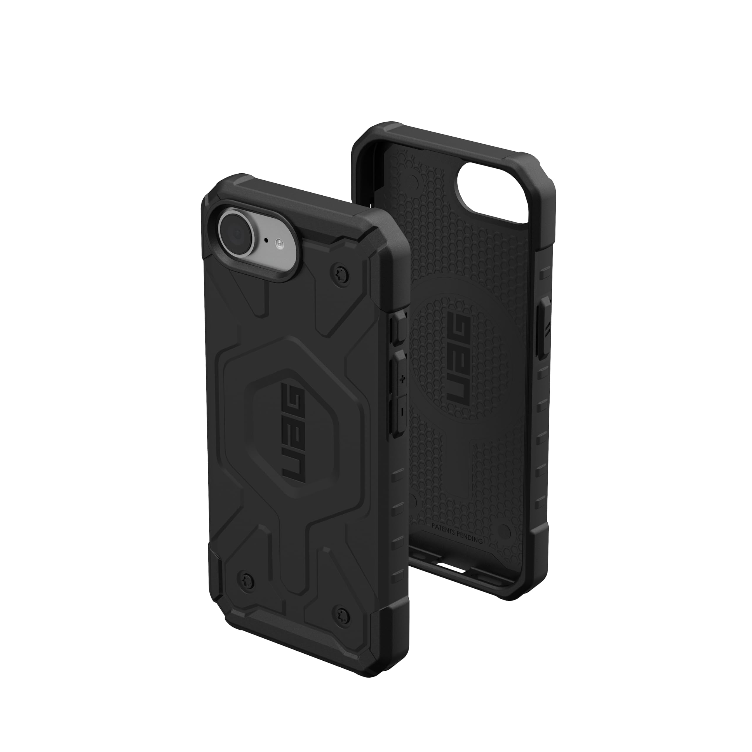 URBAN ARMOR GEAR Pathfinder MS Hülle für iPhone 16e/17e | Passgenau | 5,4m Fallschutz| Magnetmodul | Erhöhte Ränder | Alle Ports erreichbar | Wabenstruktur für extra Stabilität
