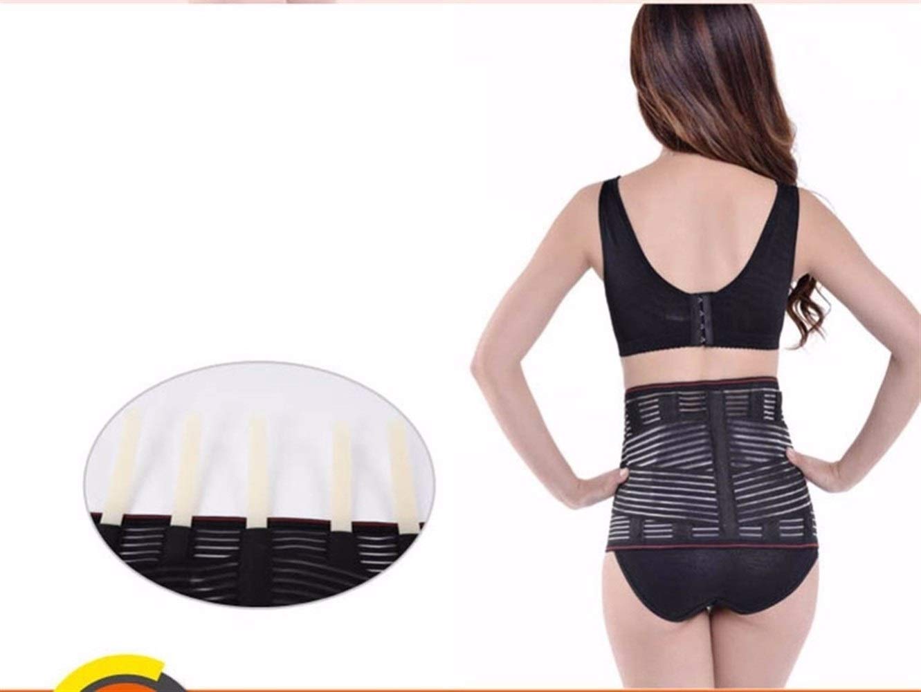 Faja Lumbar Mujer Médica Espalda Inferior Brace Cinturón Cinturón Columna Vertebral Hombres Cinturones Corsé Lumbar Transpirable Ortopédico Espalda Soporte Cintura Hombres Mujeres (Size : X