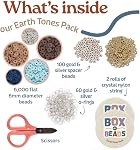 Box-O-Beads Clay Beads Bracelet Making Kit with 6000 Pieces - Premium Friendship Bracelet Kit for Jewelry Making - Creative Arts and Crafts Gift for Girls Ages 10-12