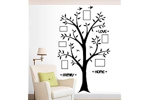 JEPART Family Photo Tree Black