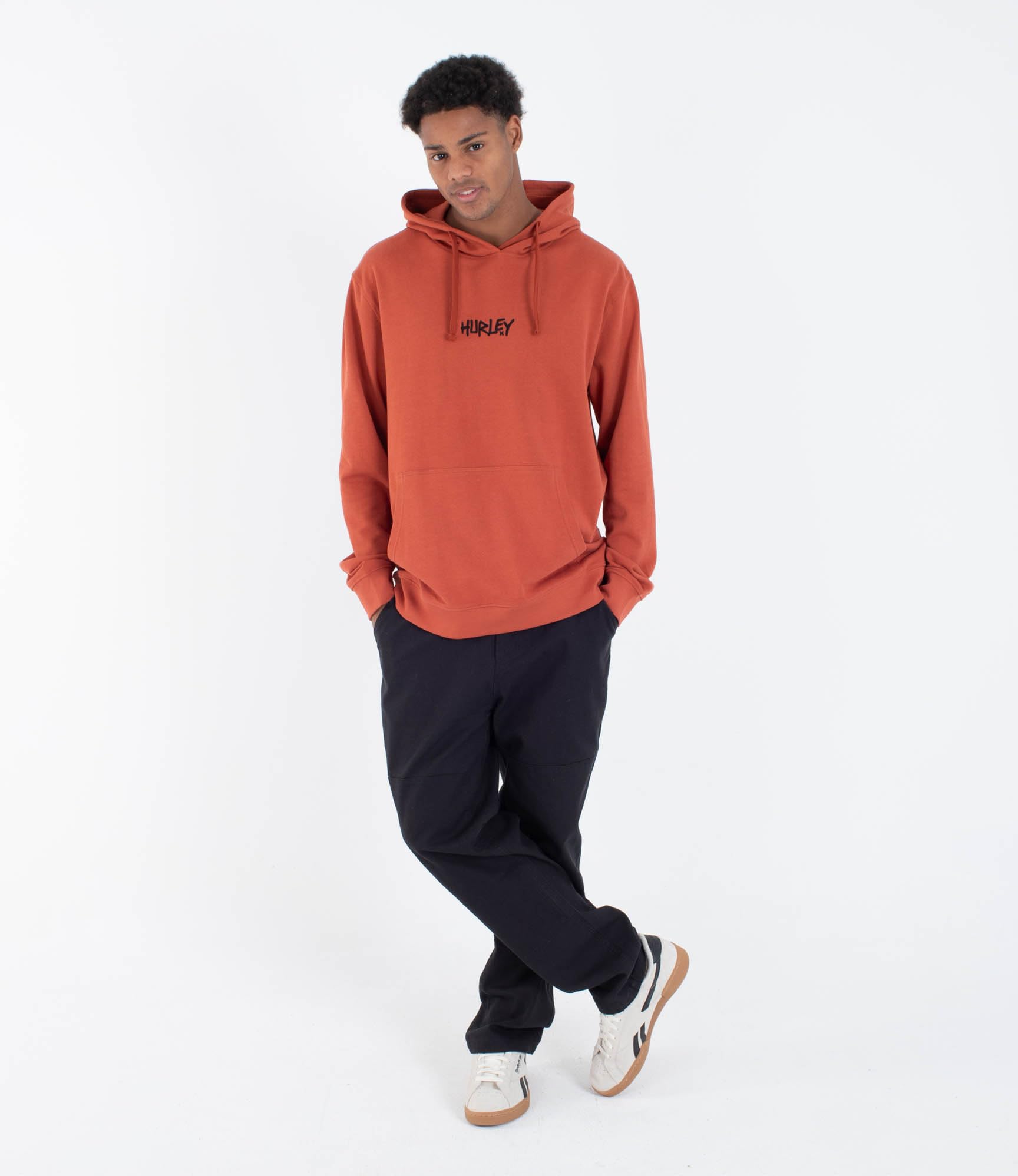 Hurley High Surf Sudadera Hombre con Capucha Oversize Reversible Hoodie for Men
