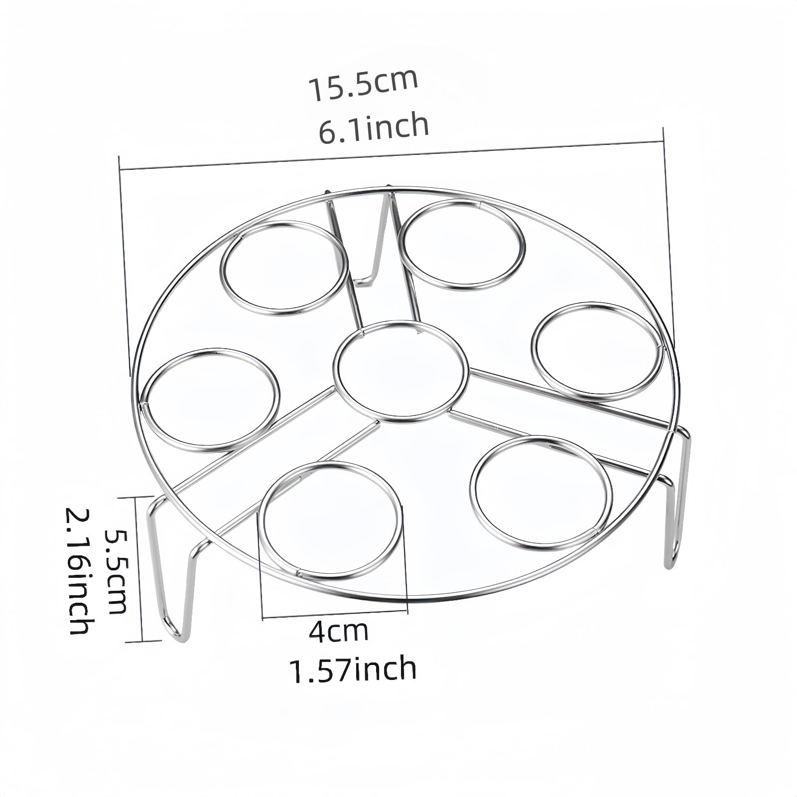 Instant Pot Egg Steamer Rack - Stainless Steel -2 Instant Pot Egg Steamer Rack - Stainless Steel -2