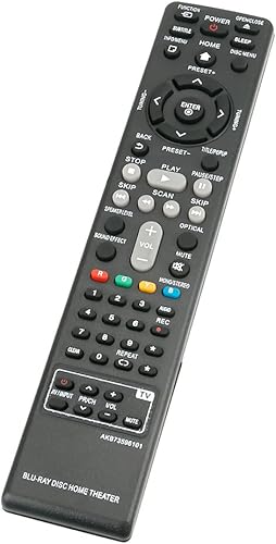 Miniatura 2 de AKB73596101 Reemplazar el control remoto aplicable para LG Blu-Ray BH6720S BH6820SW BH6520TW BH6220S BH6240S Bh6340H sistema de cine en casa