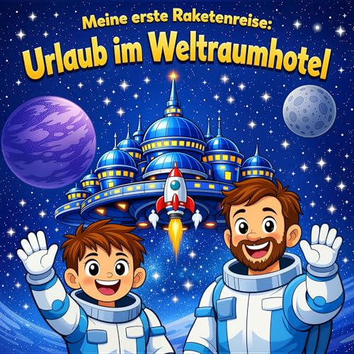 Meine erste Raketenreise: Urlaub im Weltraumhotel: Ein galaktisches Urlaubsabenteuer für kleine Astronauten (German Edition)