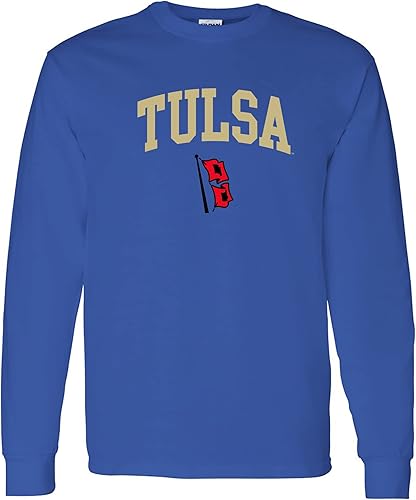 NCAA oficial de College  University Team Color Arco Logo Manga Larga