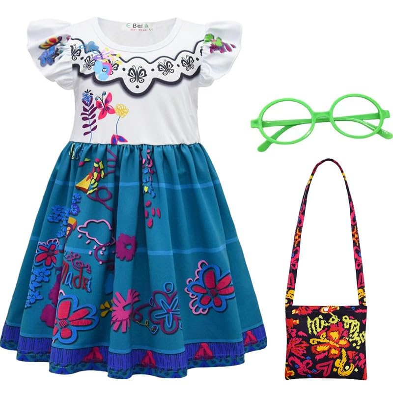 Vestido Princesa Mirabel para Niñas y Bebés Rosa miniatura 1