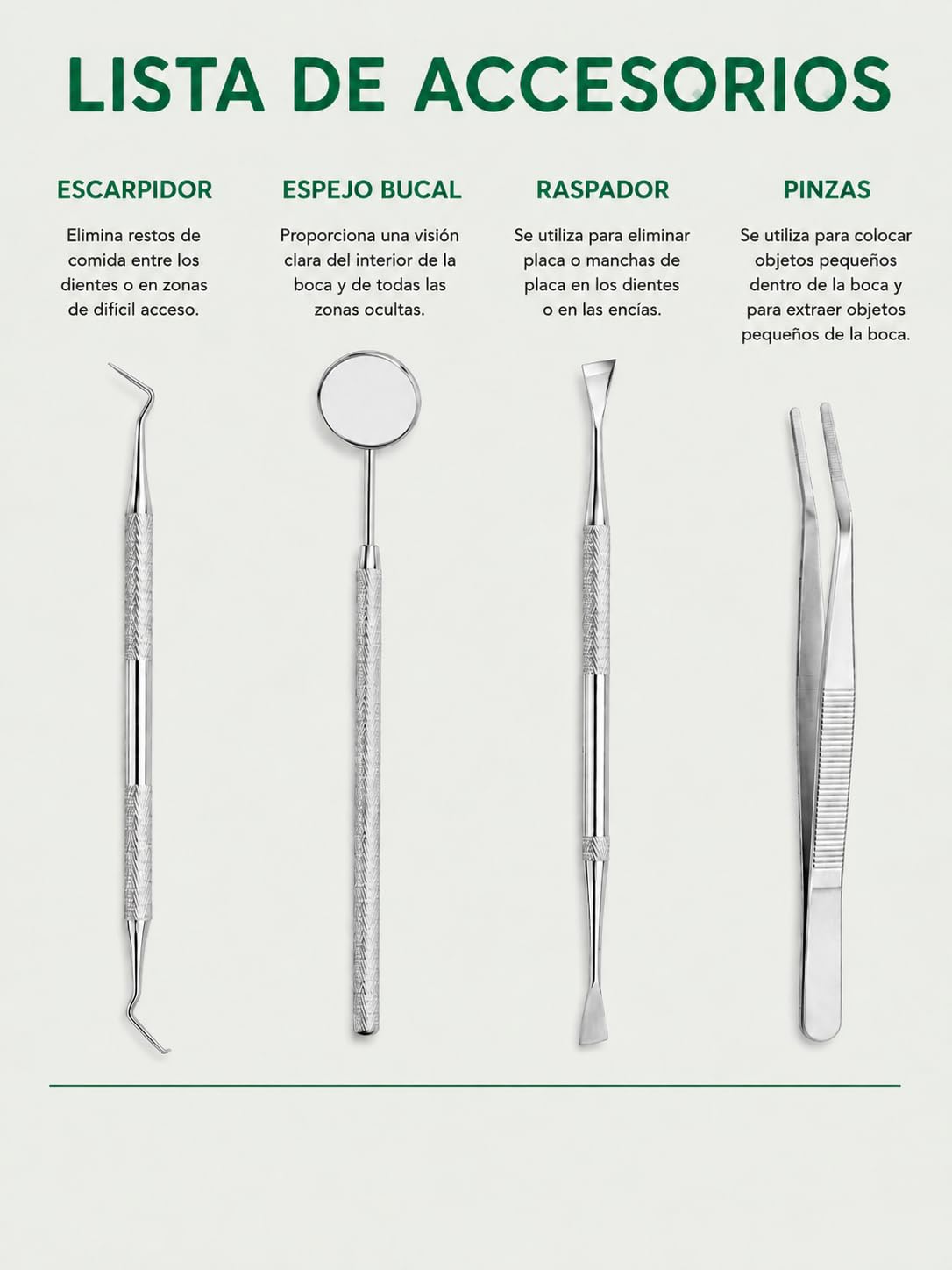 Kit Garaldentist De Limpieza Dental Para Sarro, Cepillo Dental Ultrasonico Portatil Para Limpieza Profunda, 2 Puntas Distintas, Con Luz Led, Ideal Para Tu Mascota