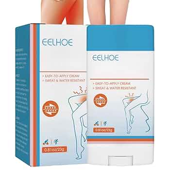 2pcs Anti Chafing Stick Waterproof Glide Anti Chafing Stick Anti Chafing Cream Anti Chafe Stick Anti Chafe Balm Anti Chafe Gel Anti Friction Stick For Heel Lower Arm Thigh Legs Running Chafe Stick