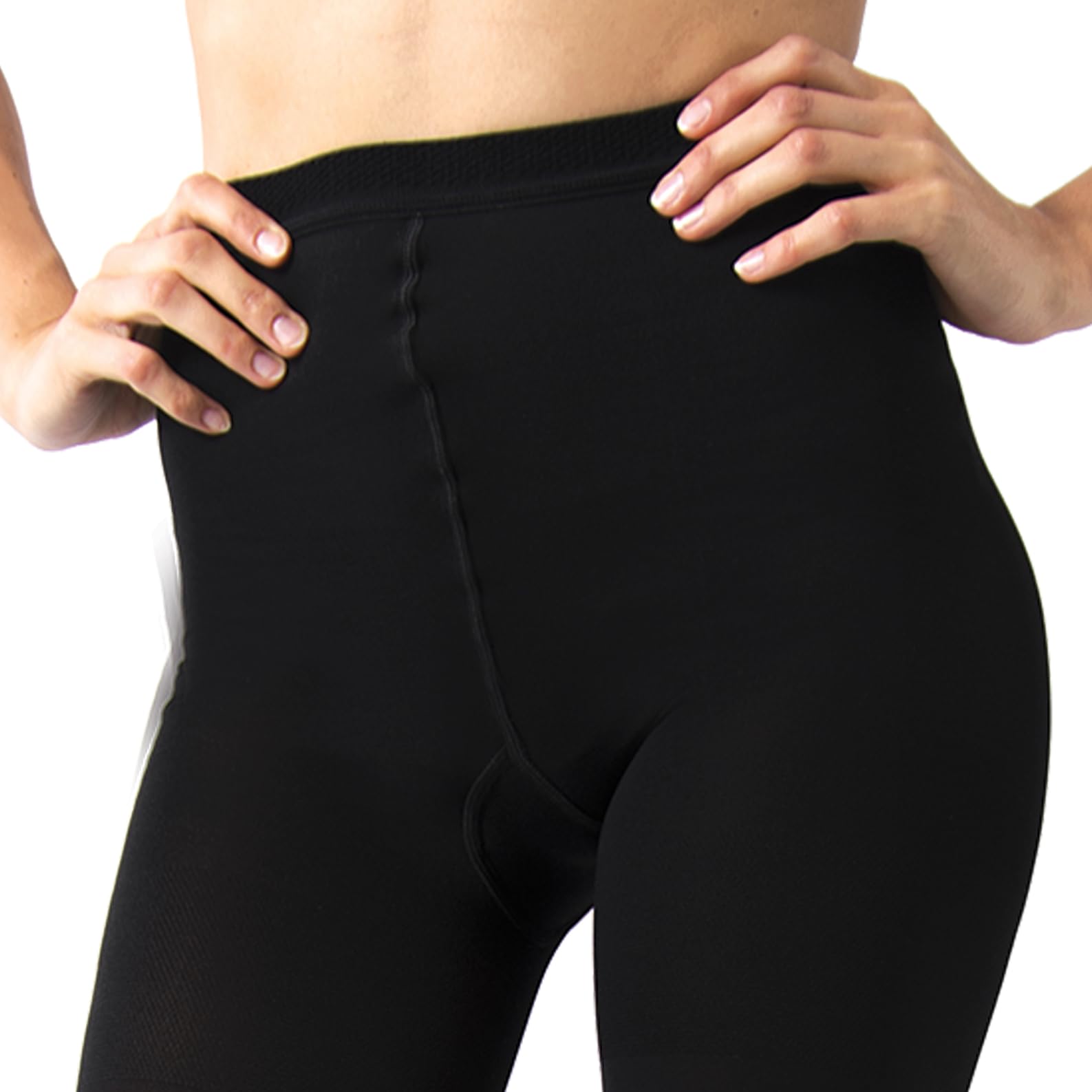 Beman 409C - Collant Medicali K1 Classe 1, Compressione Graduata 15-21 mmHg, Punta Chiusa Unisex, Tallone Rinforzato e Cuciture Piatte, Elastici Resistenti