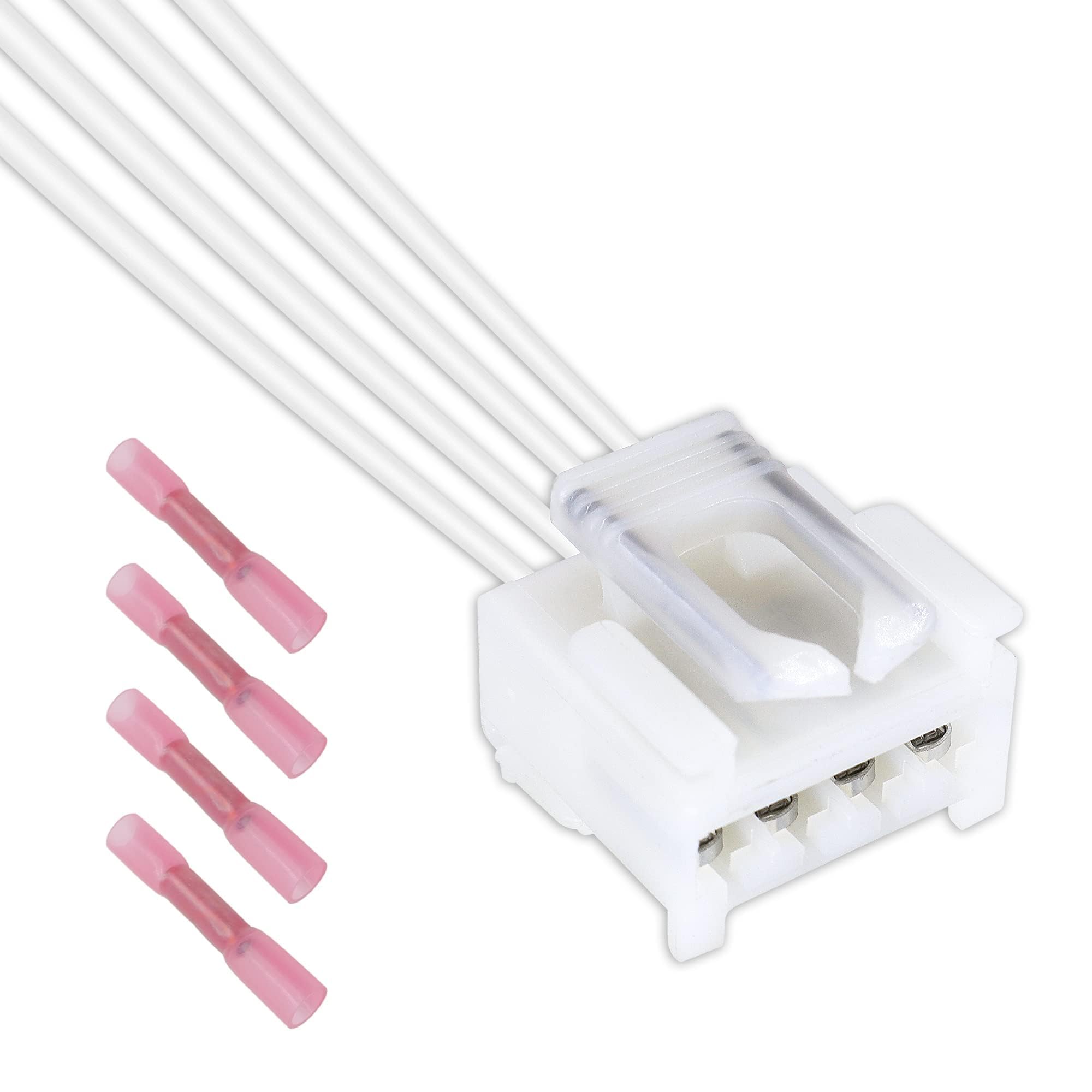 Taillight Wiring Harness Connector with 20cm Cord 4 Pin Compatible with Alfa Romeo 147 Fiat Grande Punto Punto Evo 12495980 46556347