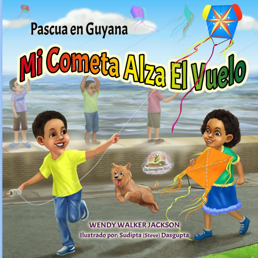 La Pascua en Guyana: Mi Cometa Alza el Vuelo