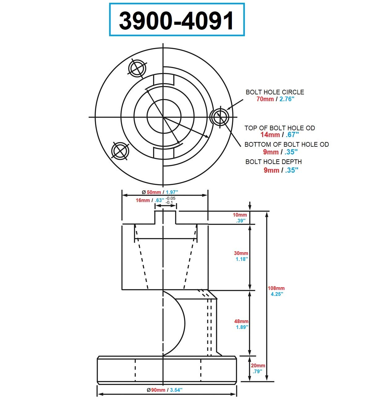 HHIP 3900-4091 Vertex BT30 Round Tool Setting Stand