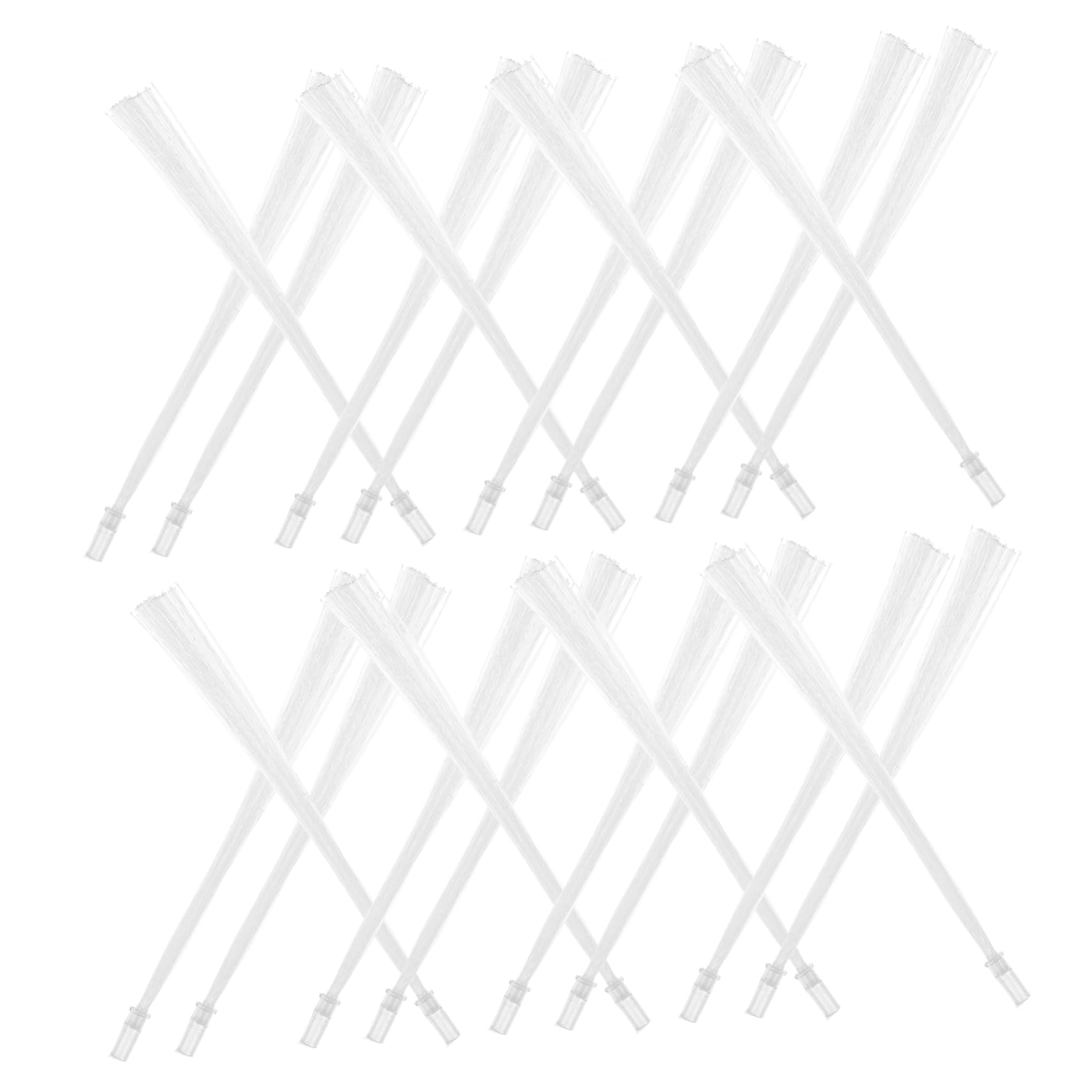 Mobestech 50pcs Fiber Optic Wands Indoor Decorations for Party and Home Versatile Light Table Props for Christmas Gardens and Patios Vibrant Decor for Festive Atmosphere