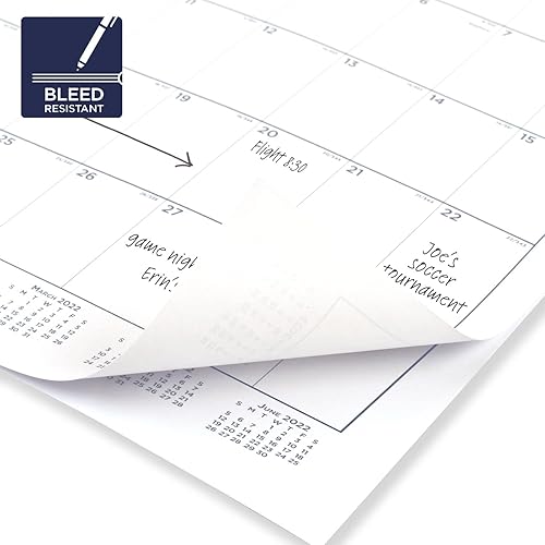 Miniatura 3 de AT-A-GLANCE Calendario de pared 2022-2023, mensual académico, 12 x 17 pulgadas, mediano, QuickNotes (PM5328)