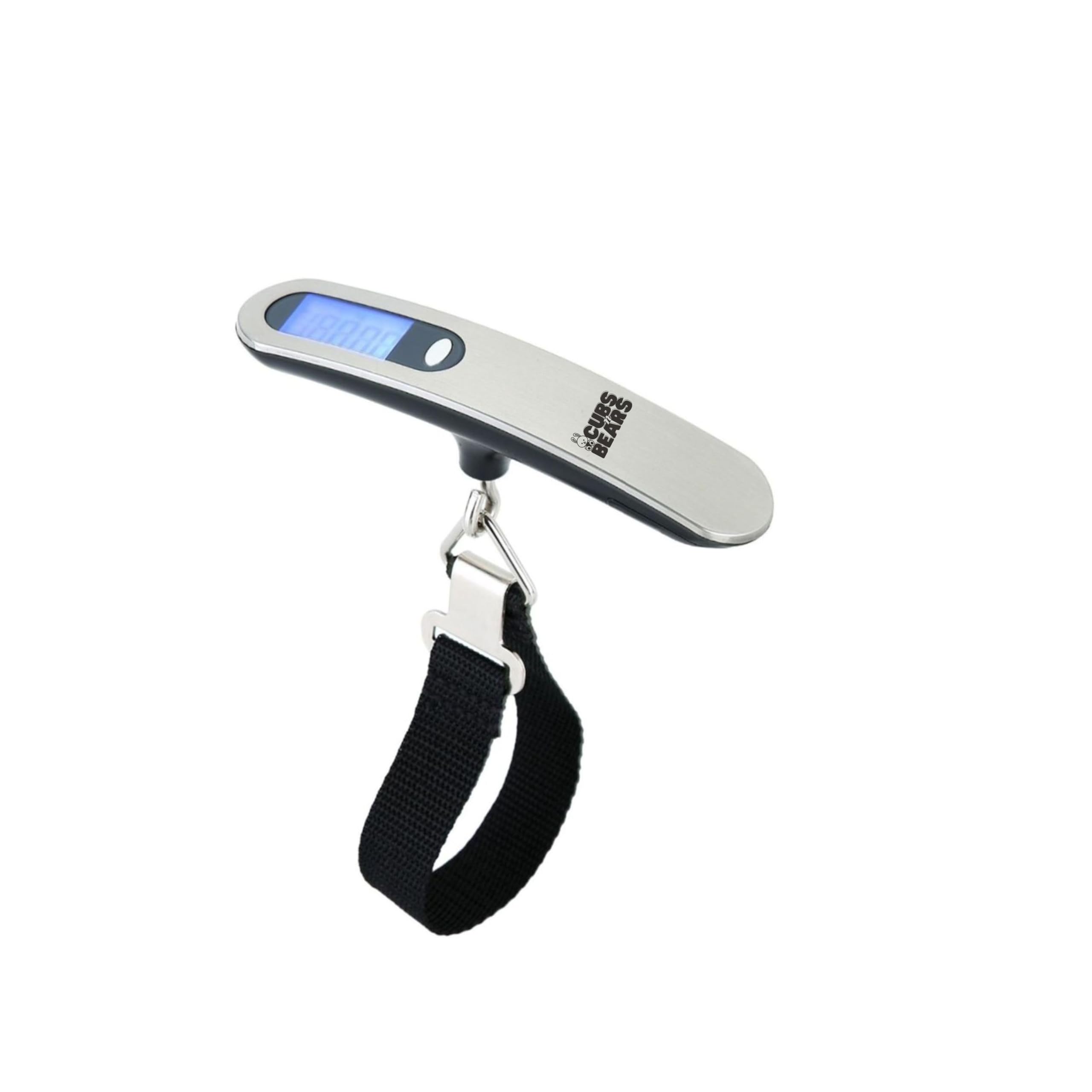 Cubs N Bears Digital Luggage Scale with Strong Straps and LCD Display | Portable, Lightweight, and Accurate for Weighing Bags, Groceries & Gas Cylinders - Ideal for Travel & Preventing Overweight Fees-image-47