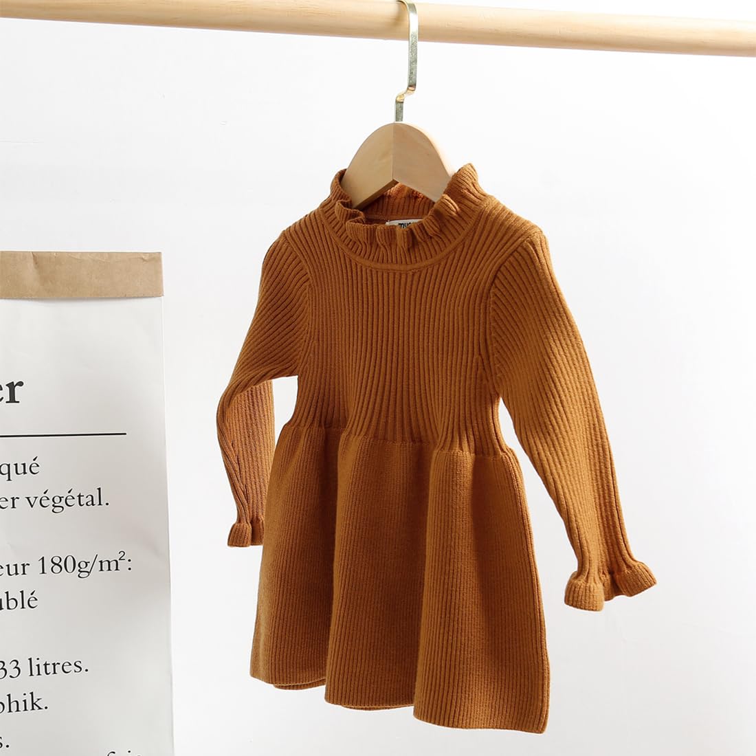 Simplee kids Strickkleid für Babys, Mädchen, langärmelig