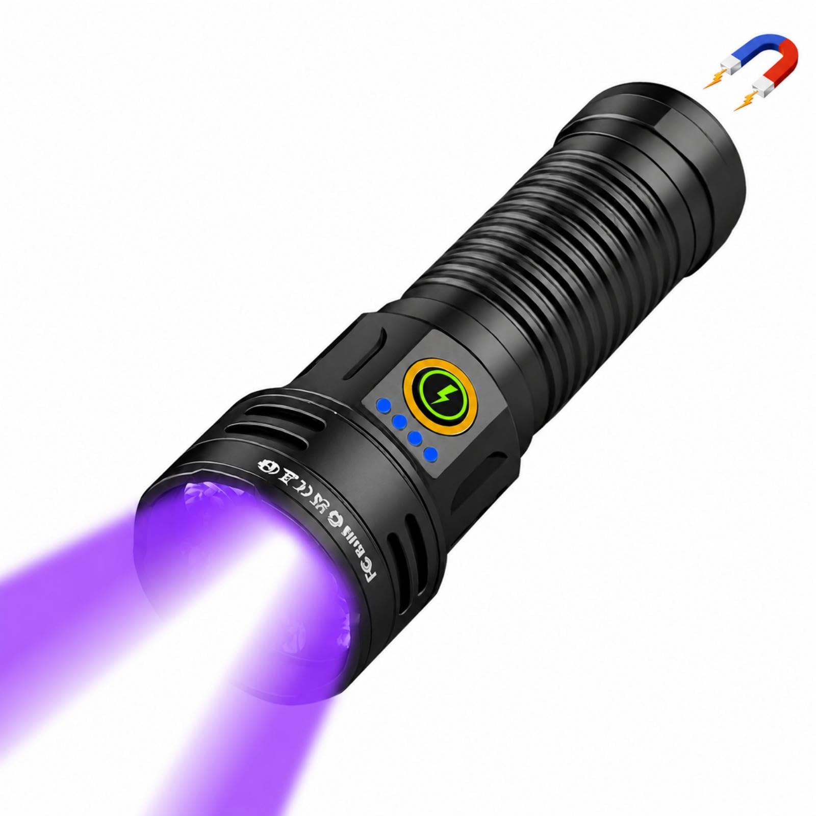iToncs UV Flashlight with 365nm & White Light