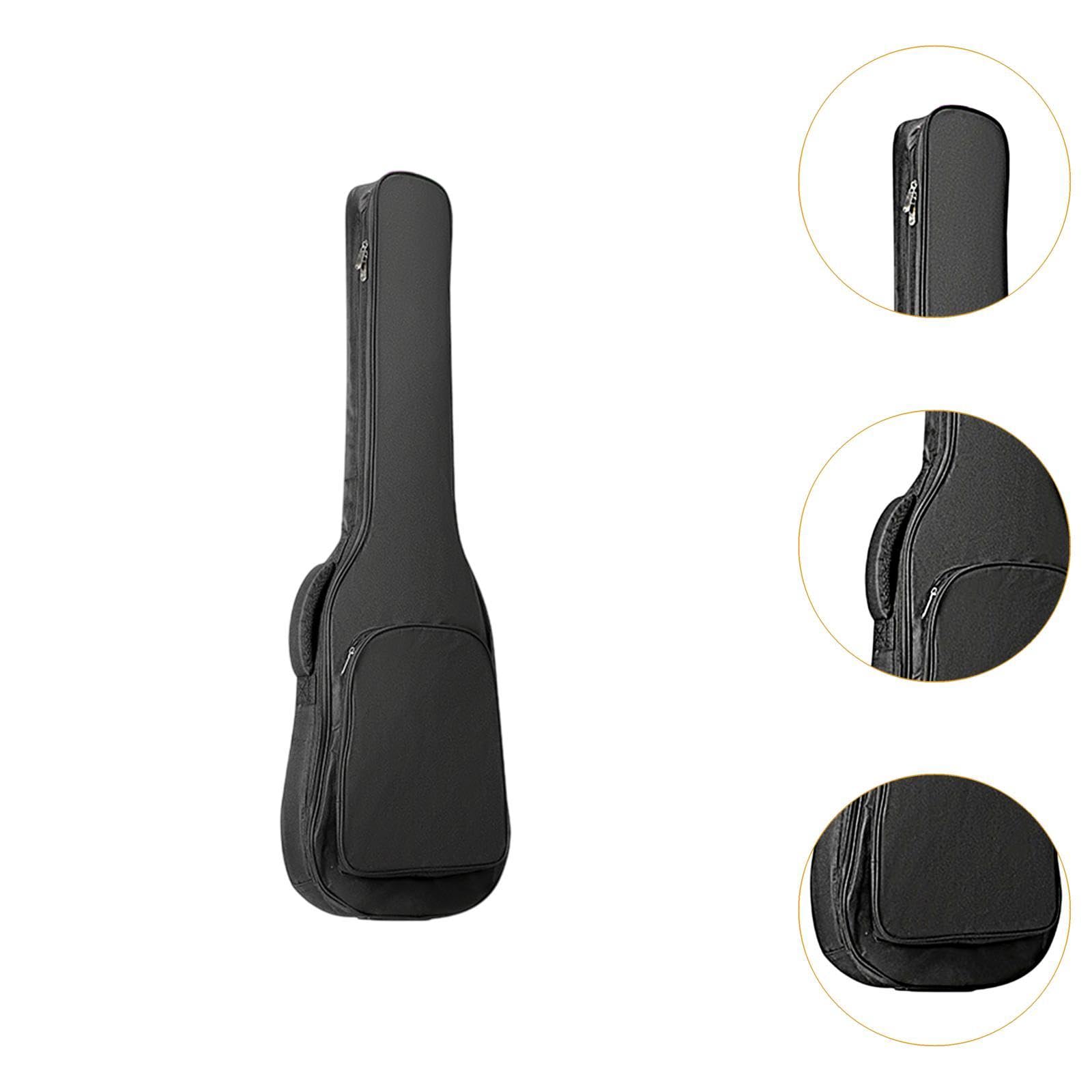 harayaa Bolsa de Guitarra Eléctrica Que Lleva La Protección de La Ropa de Oxford con Caja de Guitarra con Cremallera