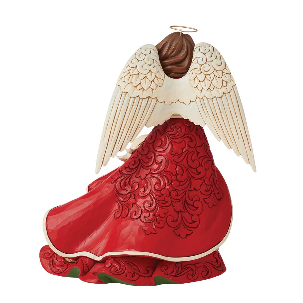 クリスマス　 ジムショア　天使の置物 Amazon.co.jp: Enesco Jim Shore レッド クリスマス 天使の置物 : Home