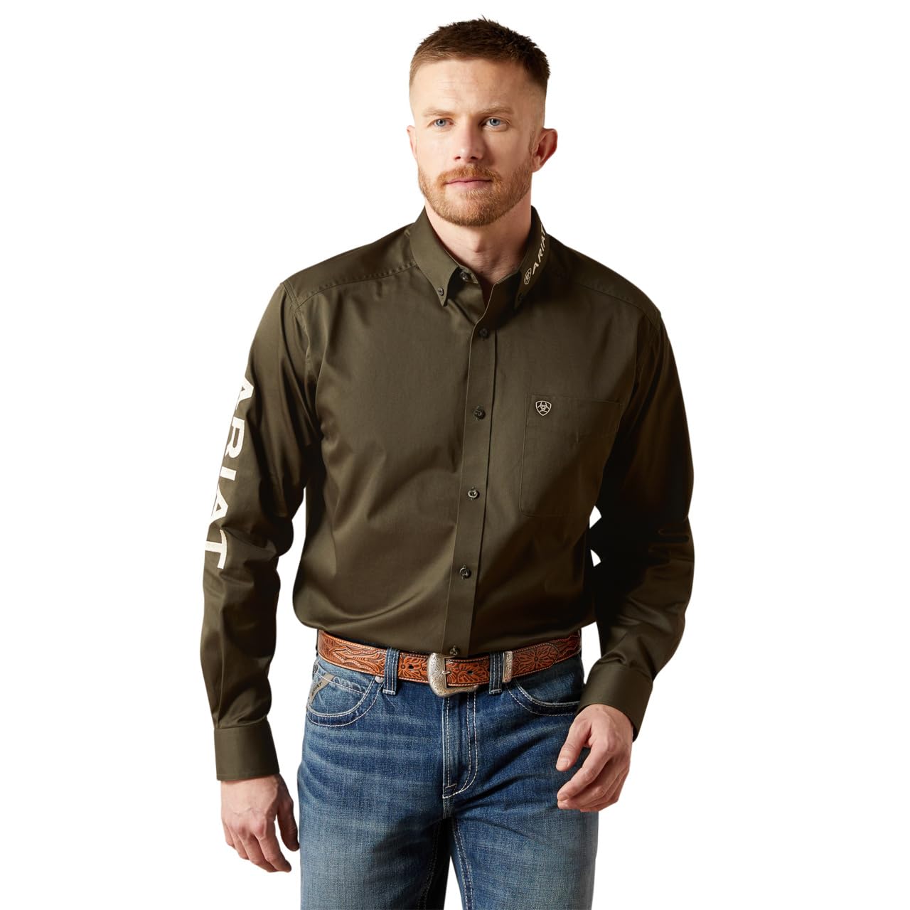 ARIAT Team Logo Twill Classic Fit Shirt