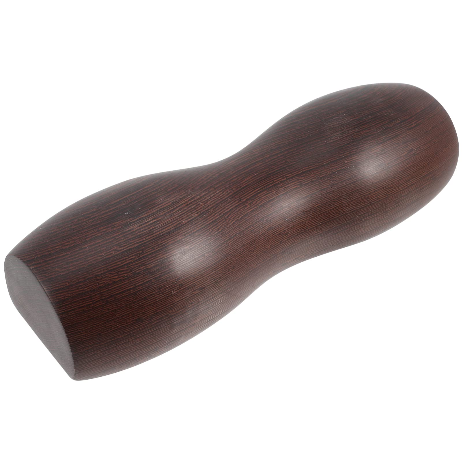 Cabilock Sauna Neck Pillow U-Shaped Relaxer Bathroom Battery Operated Spa Headrest U-Shaped Headrest Neck Pain Steam Room Pillow Lumbar Support Wood Massage Rest Mat Travel