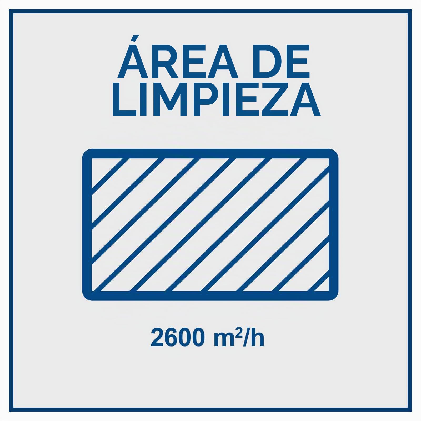 Scheppach Barredora S800 barredora de mano | 650 mm de ancho | 2600 m²/h de superficie | cesta de 20 L | eficaz sistema de barrido de 3 cepillos | adecuado para hojas, arena, grava y césped