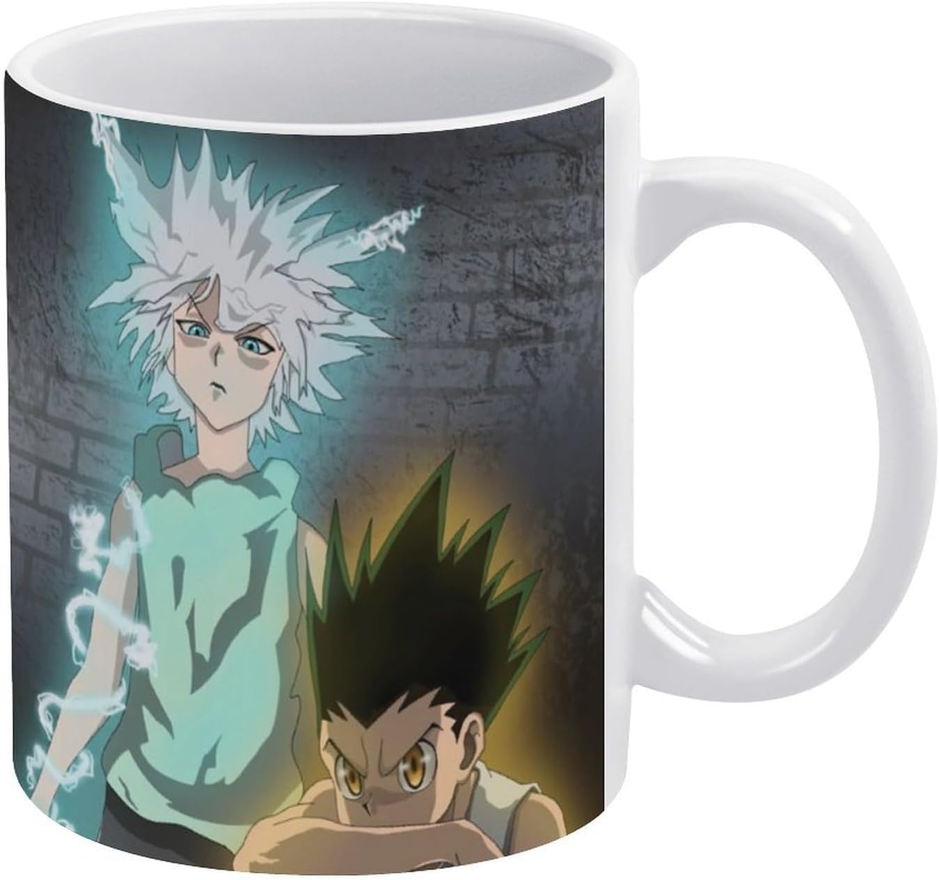ハンター×ハンター マグカップ コップ 瀬戸物 セラミック 飲み物用 アニメ ゲーム 推し キャラ 誕生日 クリスマス プレゼント 記念品 ゲーム カフェ・オフィス・家用