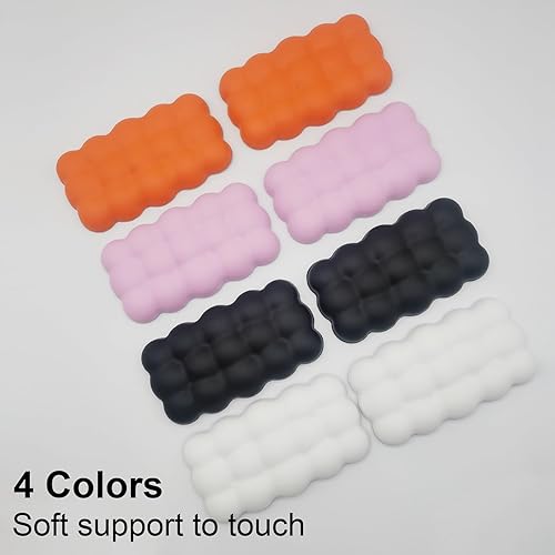 Miniatura 9 de Owemtao Cojín para codo de automóvil, soporte de codo izquierdo de piel sintética, almohadillas de espuma viscoelástica, cojín extraíble para