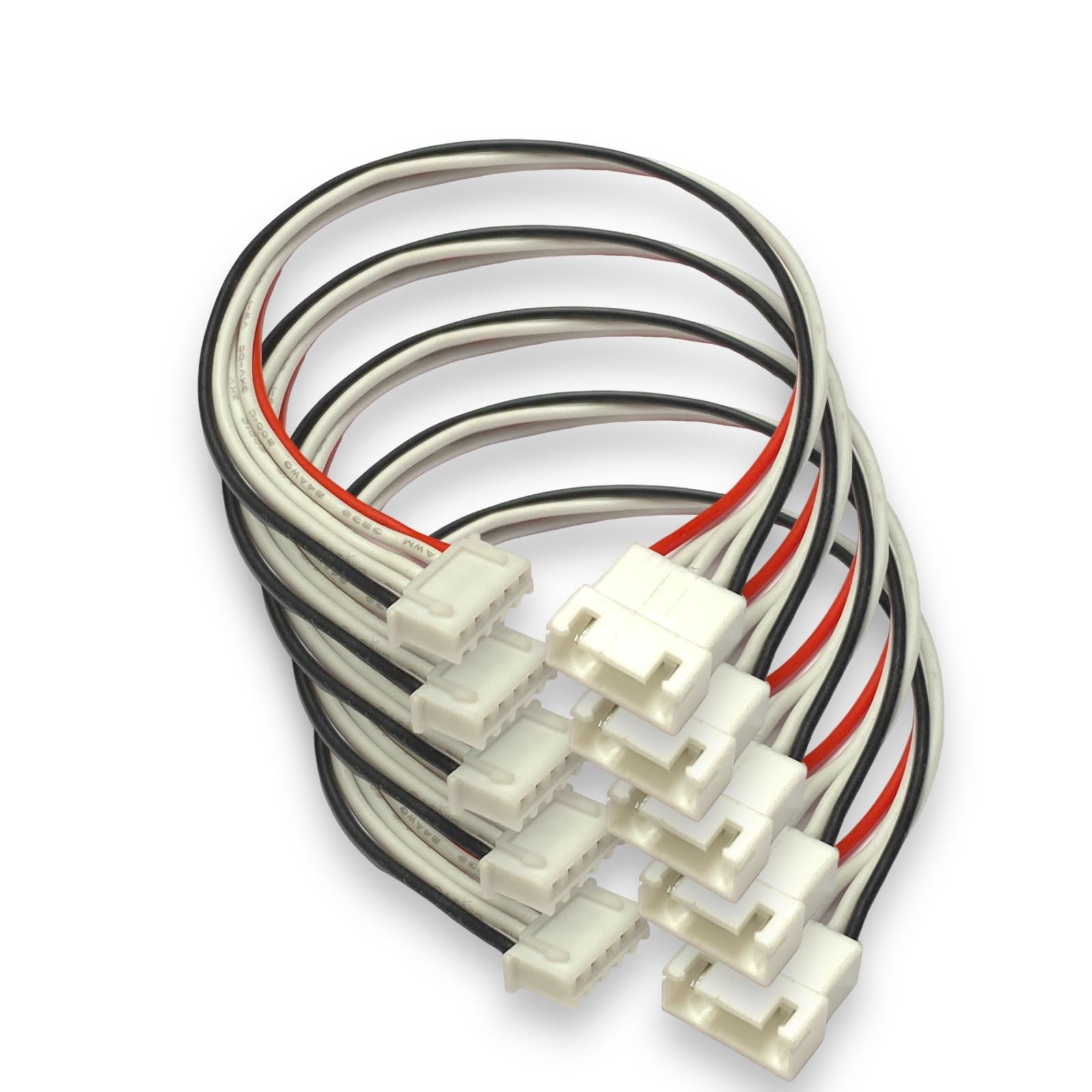 2 pezzi Premium JST-XH su EH 3S 4 pin, 20 cm, cavo bilanciatore, cavo di ricarica maschio a femmina, 24 AWG, cavo adattatore per batteria Lipo da 11,1 V, di Mr.Stecker Modellbau