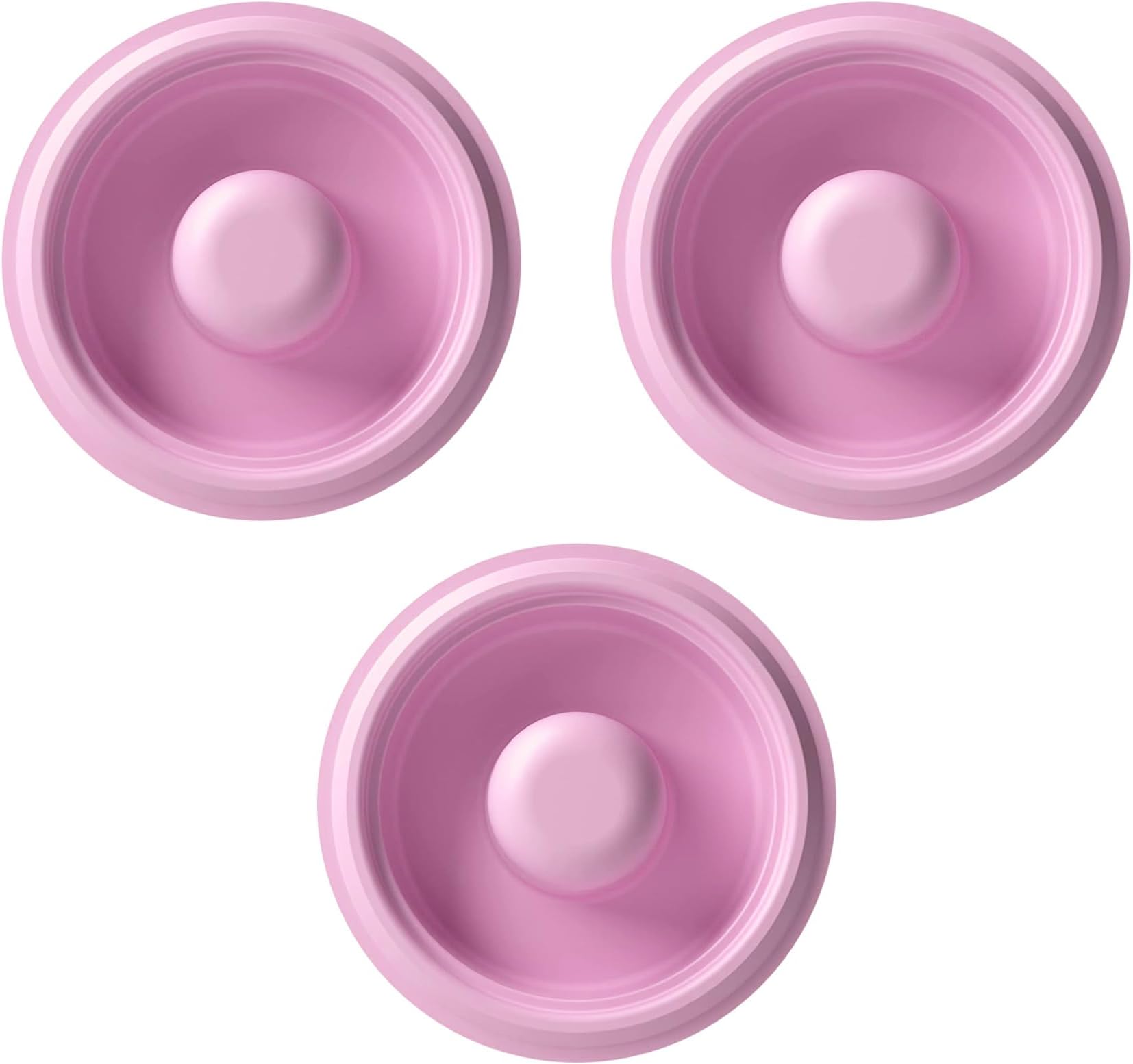 3 Pack Pump Seals Compatible with Elvie Stride Breast Pump, Elvie Stride Diaphragm, Silicone Membrane, for Breastmilk Storage & Breast Pump Accessories, Not Original Pump Parts
