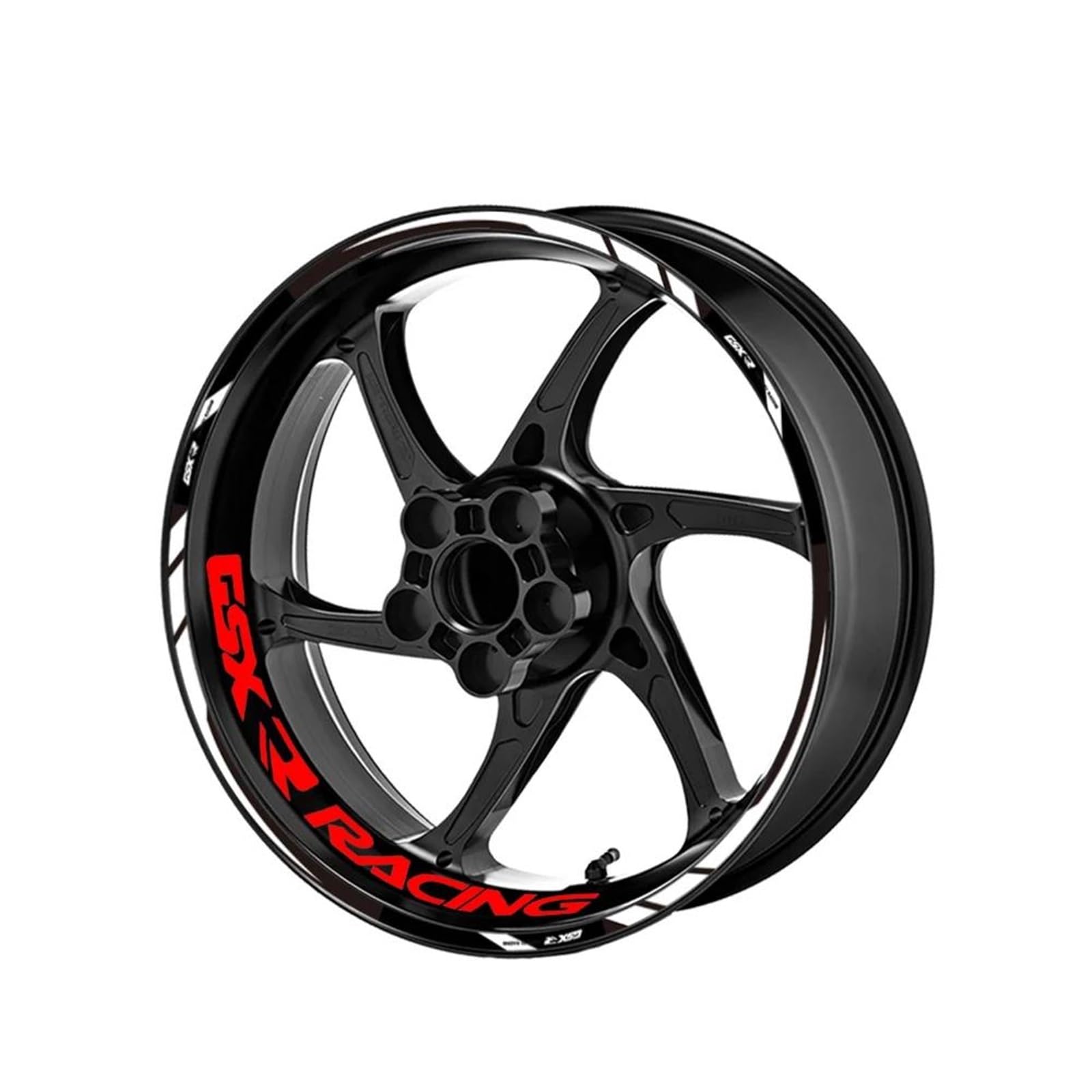 Wheel Stickers Motorcycle Rims Wheels Stickers for Suzuki GSXR600 GSXR750 GSXR1000 GSXR150 Wheel Reflective Waterproof Decals Rim Reflective Decal
