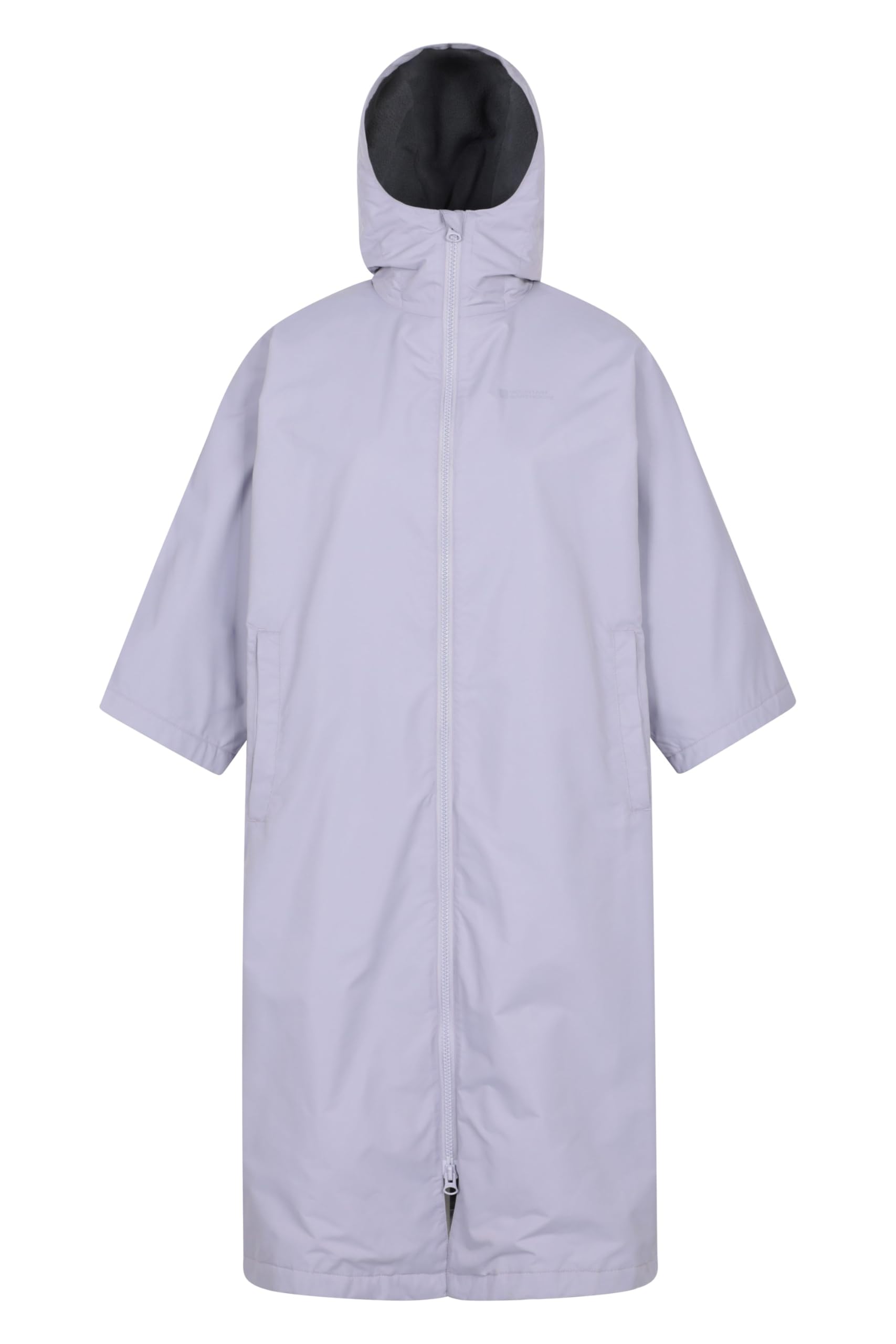 Mountain Warehouse Women's Lilac 'Coastline' Water Resistant Adjustable Hood Long Length Changing Robe In | Size: Medium