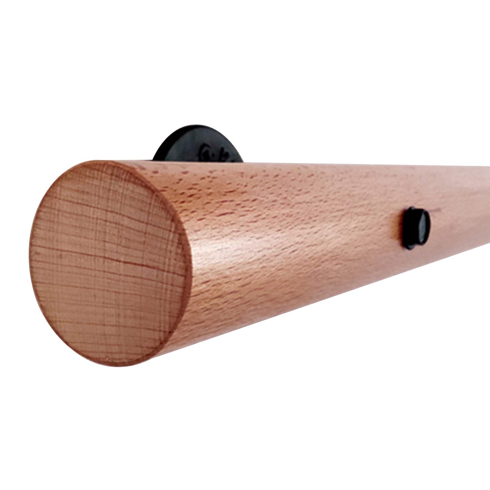 Rampe d'escalier en bois pour sécuriser les marches du jardin et de la terrasse