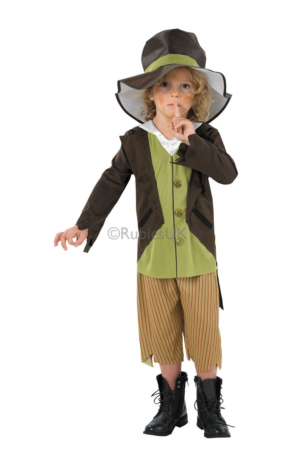 Rubie's Official Victorian Pick Pocket Costume, Kids Fancy Dress