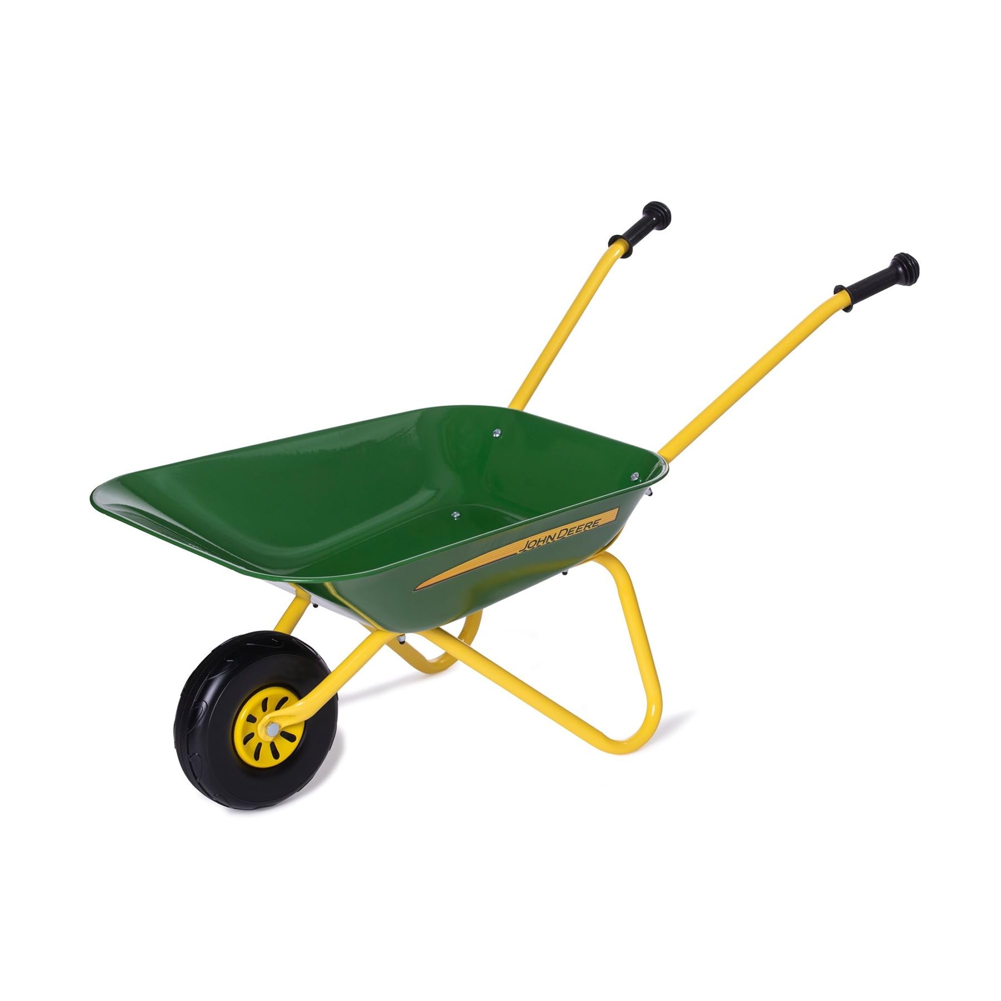 Rolly Toys John Deere (Wheelbarrow, Metal Bowl, Plastic Handles, Children from 2.5 Years) 271986, Green