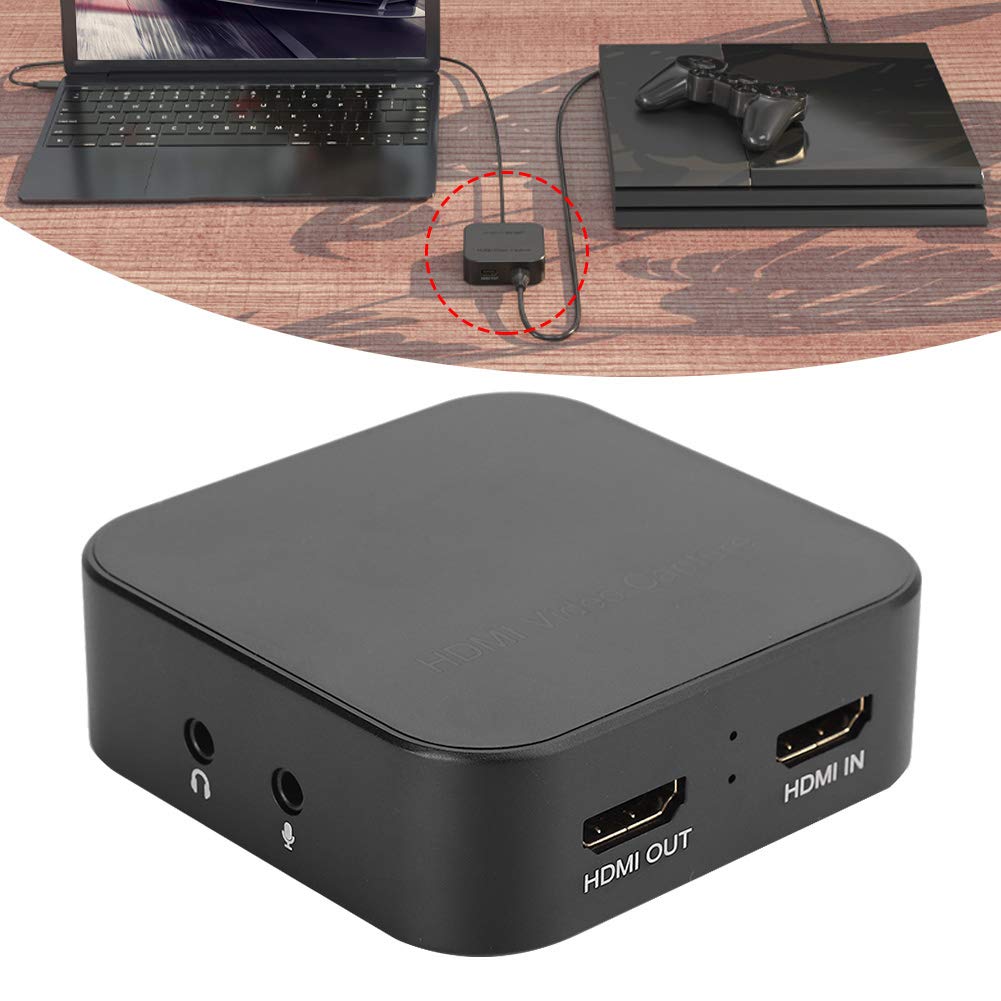 Caja de Captura de Vídeo de Alta Definición 1080P USB3.0 para Transmisión en de Juegos Grabación HD Carcasa de ABS