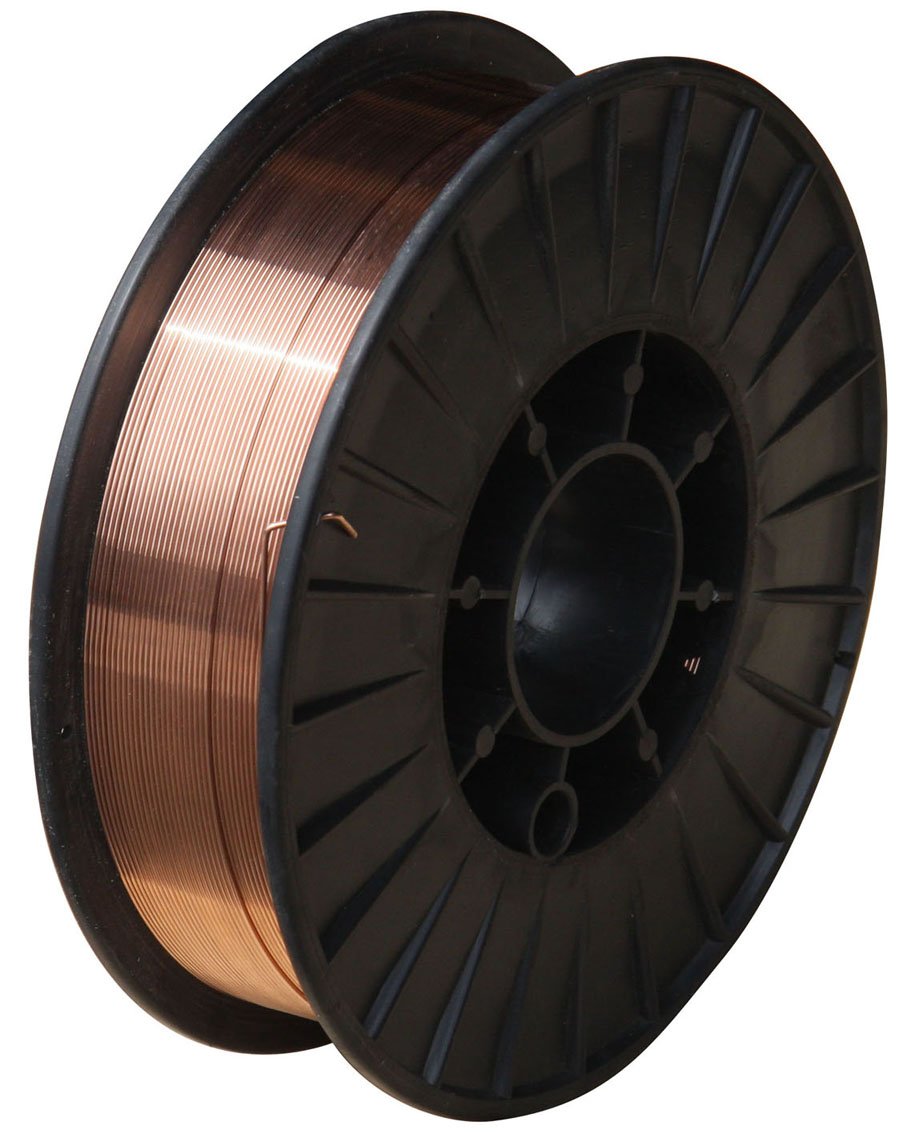 Filo per saldatura 15 kg SG2 1,0 mm 15 kg d300 mm filo di acciaio protezione gas 1,0 MIG/MAG g3si