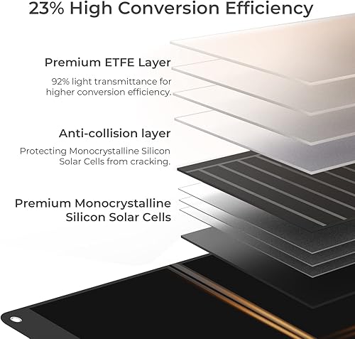 Miniatura 9 de Powerness Generador solar 300 estación de energía portátil de 296 Wh con panel solar plegable de 80 W salida de CA de onda sinusoidal pura generador