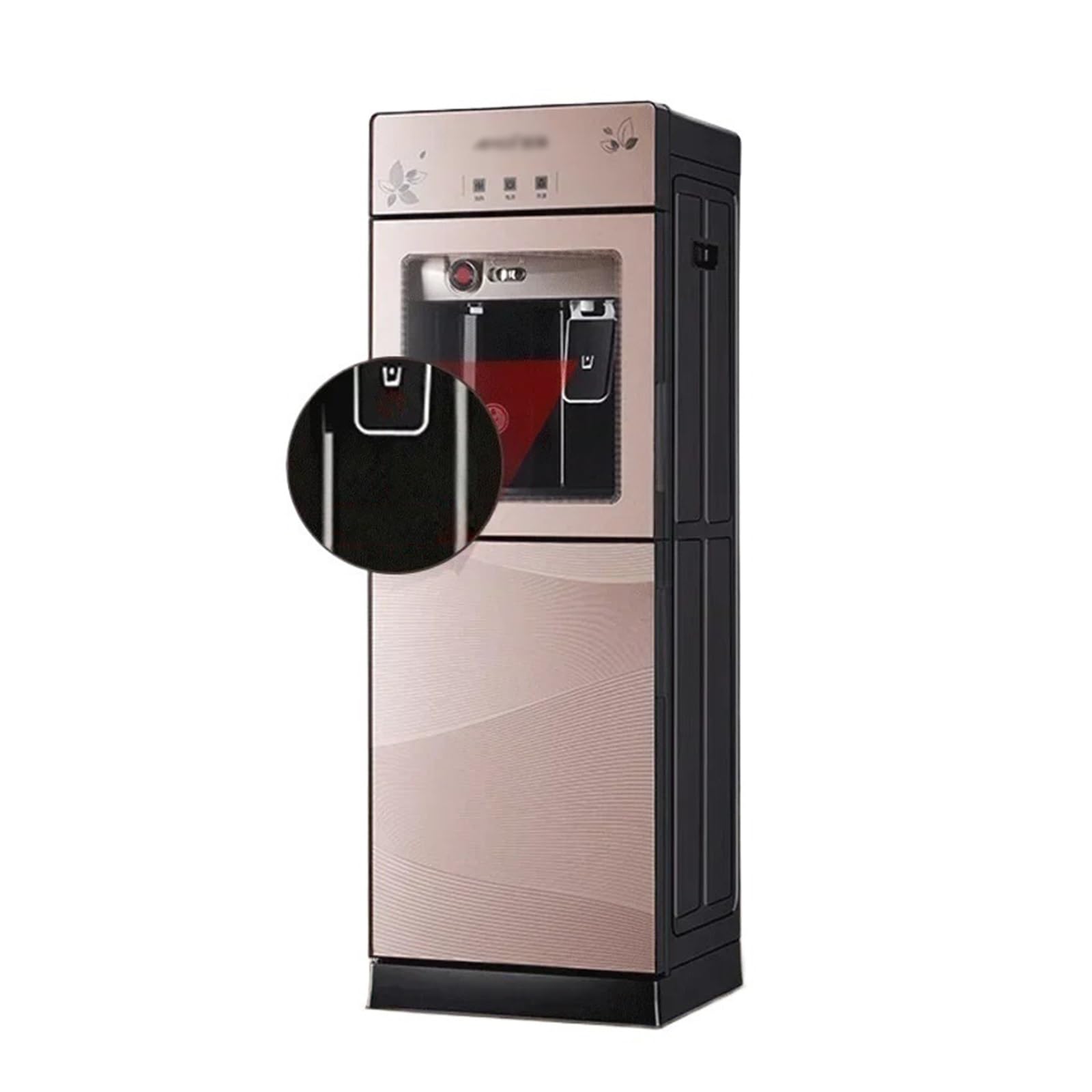 Distributore di Acqua Distributore d'acqua for uso domestico Refrigerazione verticale automatica Riscaldamento Desktop Piccolo ufficio a canna Dispenser Acqua(Cold and hot water B)