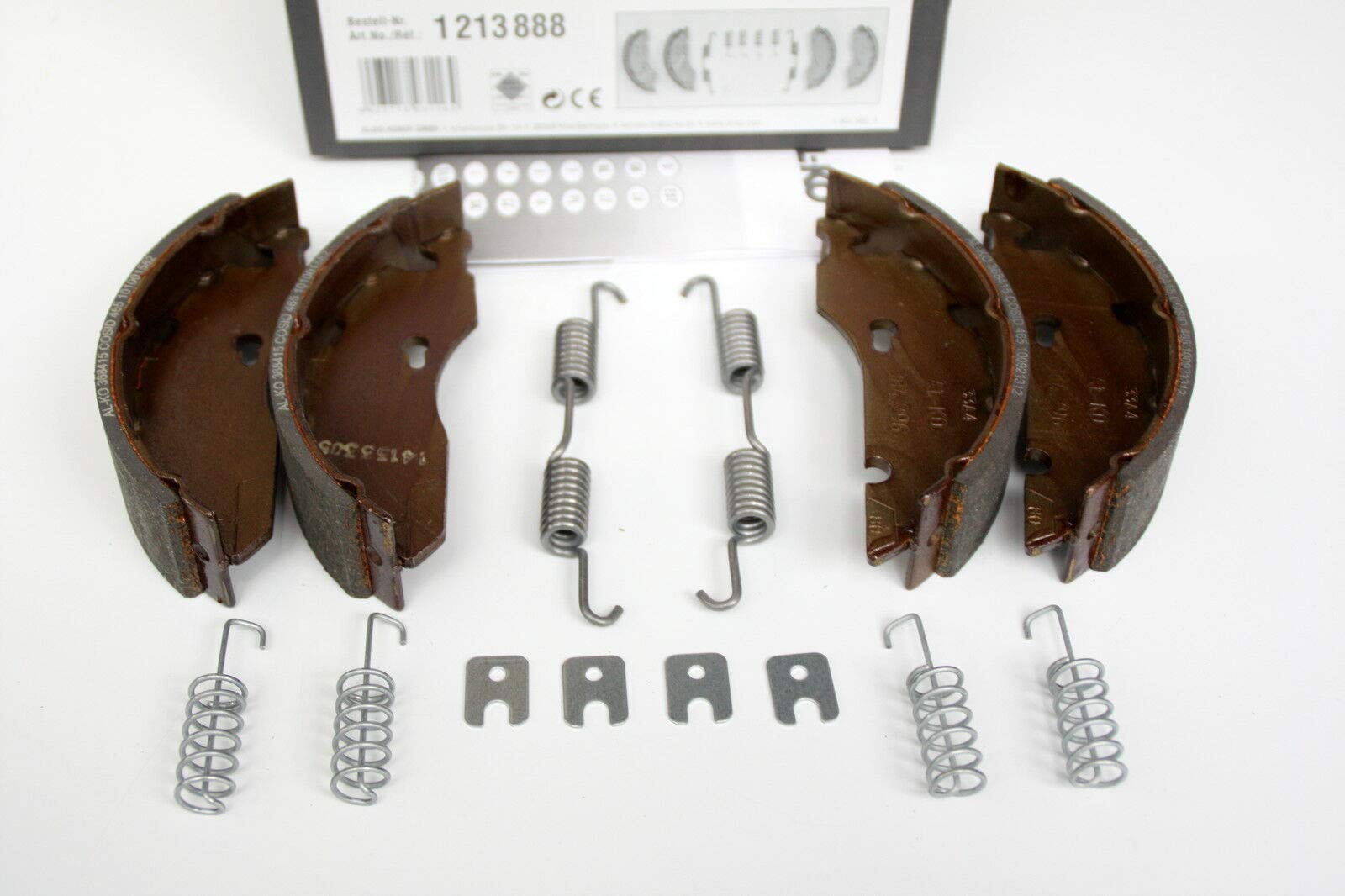 trailer parts4u Alko - Juego de zapatas de freno de rueda originales 1635/1636/1637, 47, 160 x 35