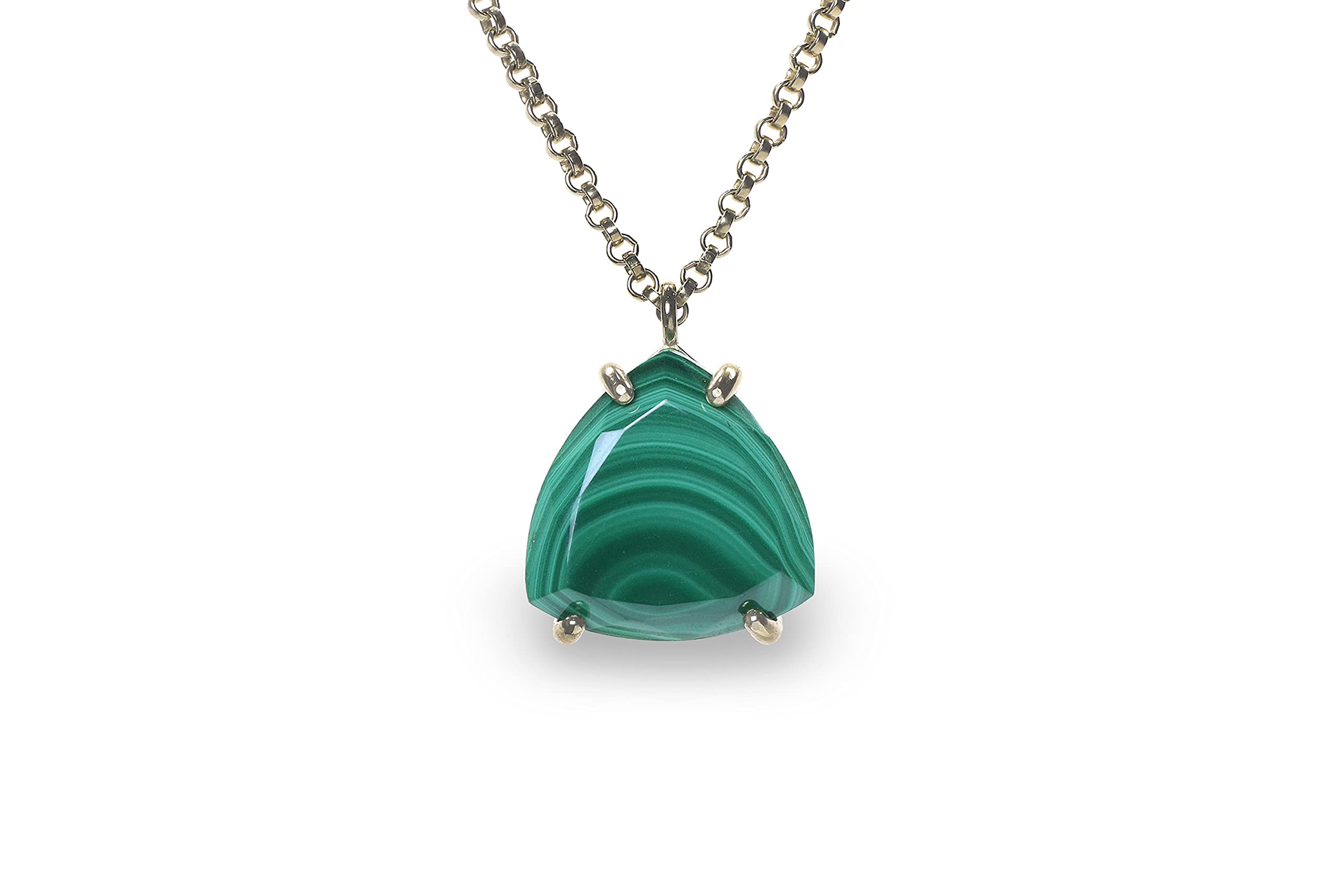 Collar de Joyería de Malaquita Trillón Vibrante - Collar de Piedras Preciosas Curativas Personalizado - Collares Únicos, Collares de Cristal, Collares de Declaración - Joyas Hechas a Mano para Mujeres