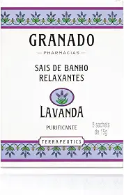 Granado Sais De Banho Terrapeutics, Lavanda, Lilás